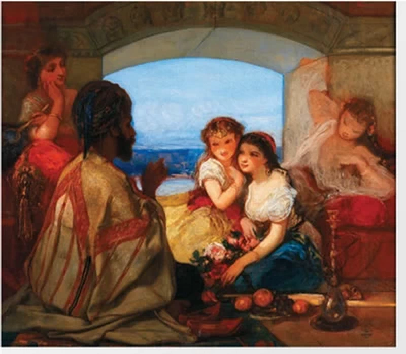 Le conteur et les femmes du harem